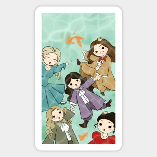 Versailles Chibi under the Sea Sticker